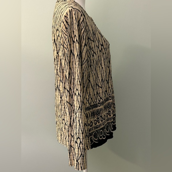 Pleat Pleat by Rafael Tan and Black Button Front Blouse/Cardigan - Picture 8 of 10